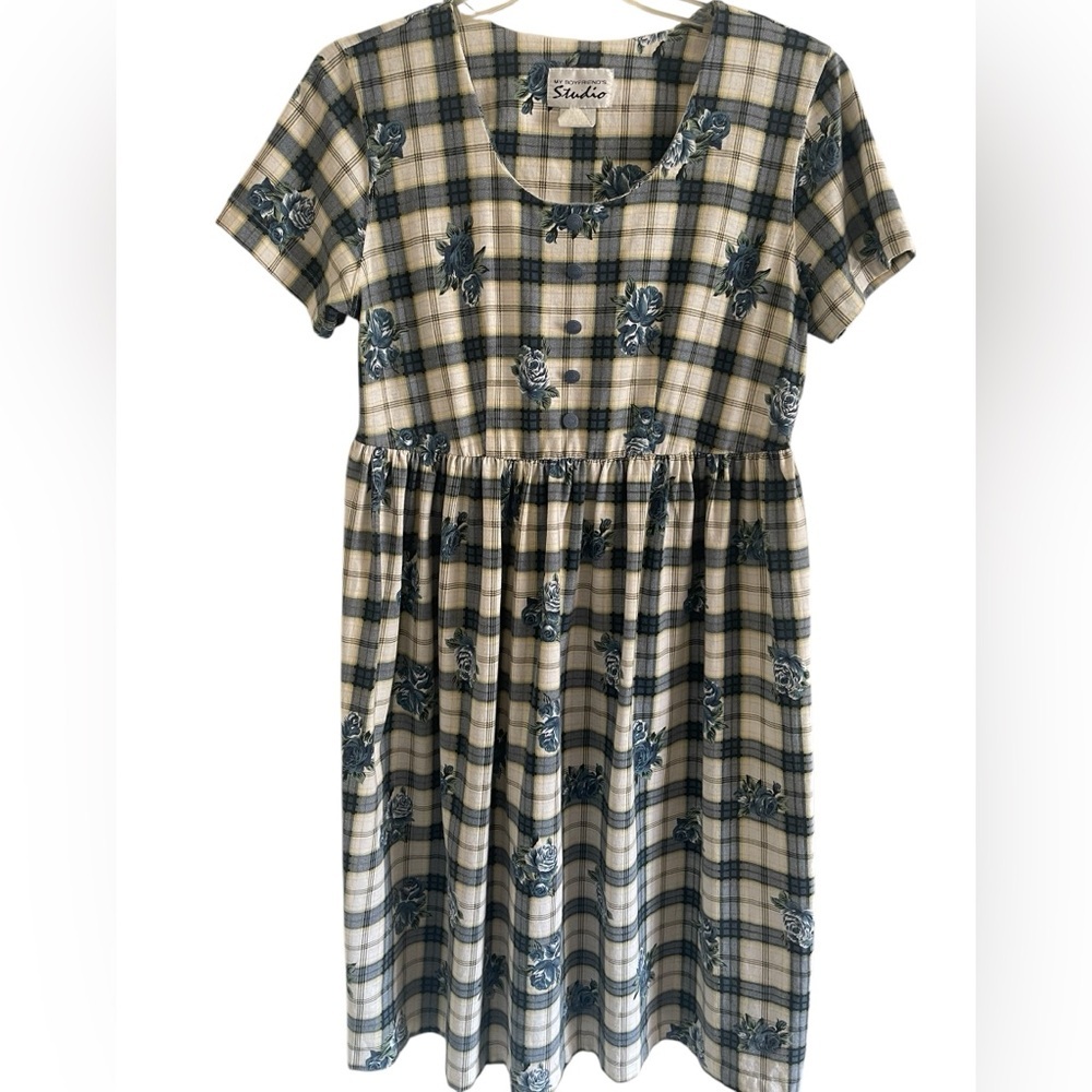 Vintage Cottagecore My Boyfriend’s Studio Dress Size 14/16